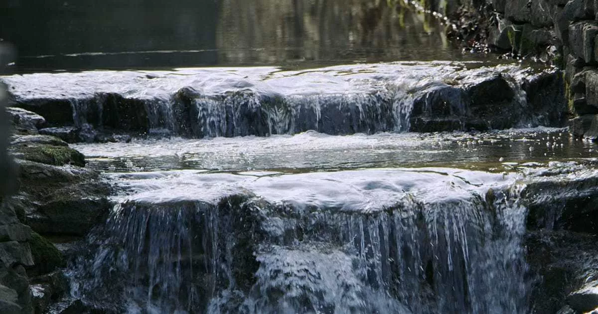 Photo of Kentucky limestone spring waterfall