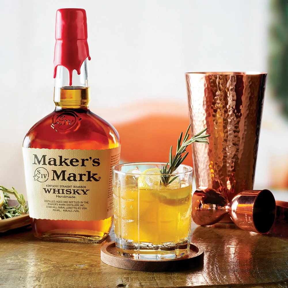 Rosemary Maple Syrup Sour Cocktail Recipe | Maker's Mark®