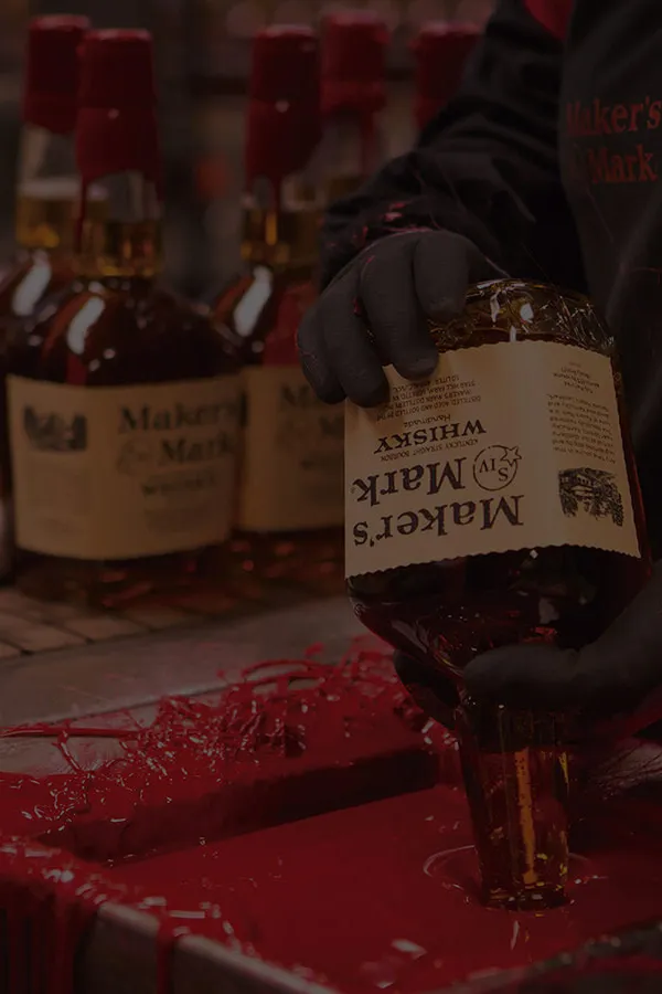 Maker’s Mark bottle wax
