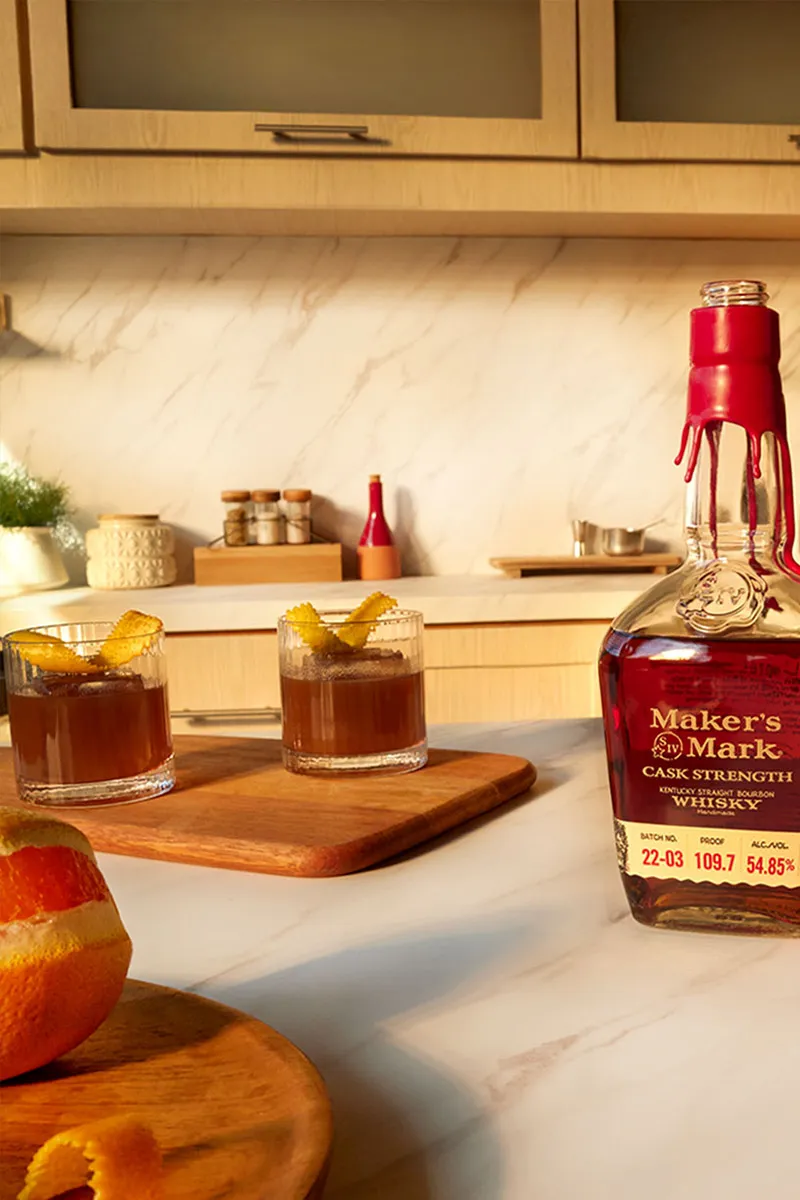 Maker’s Mark bourbon cocktail - how to craft the Apple Butter Old Fashioned