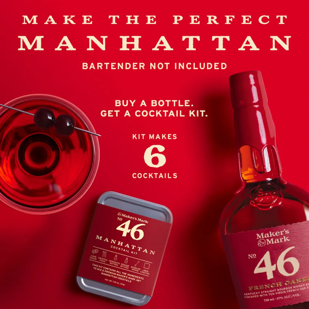 Buy a bottle, get a free cocktail kit
