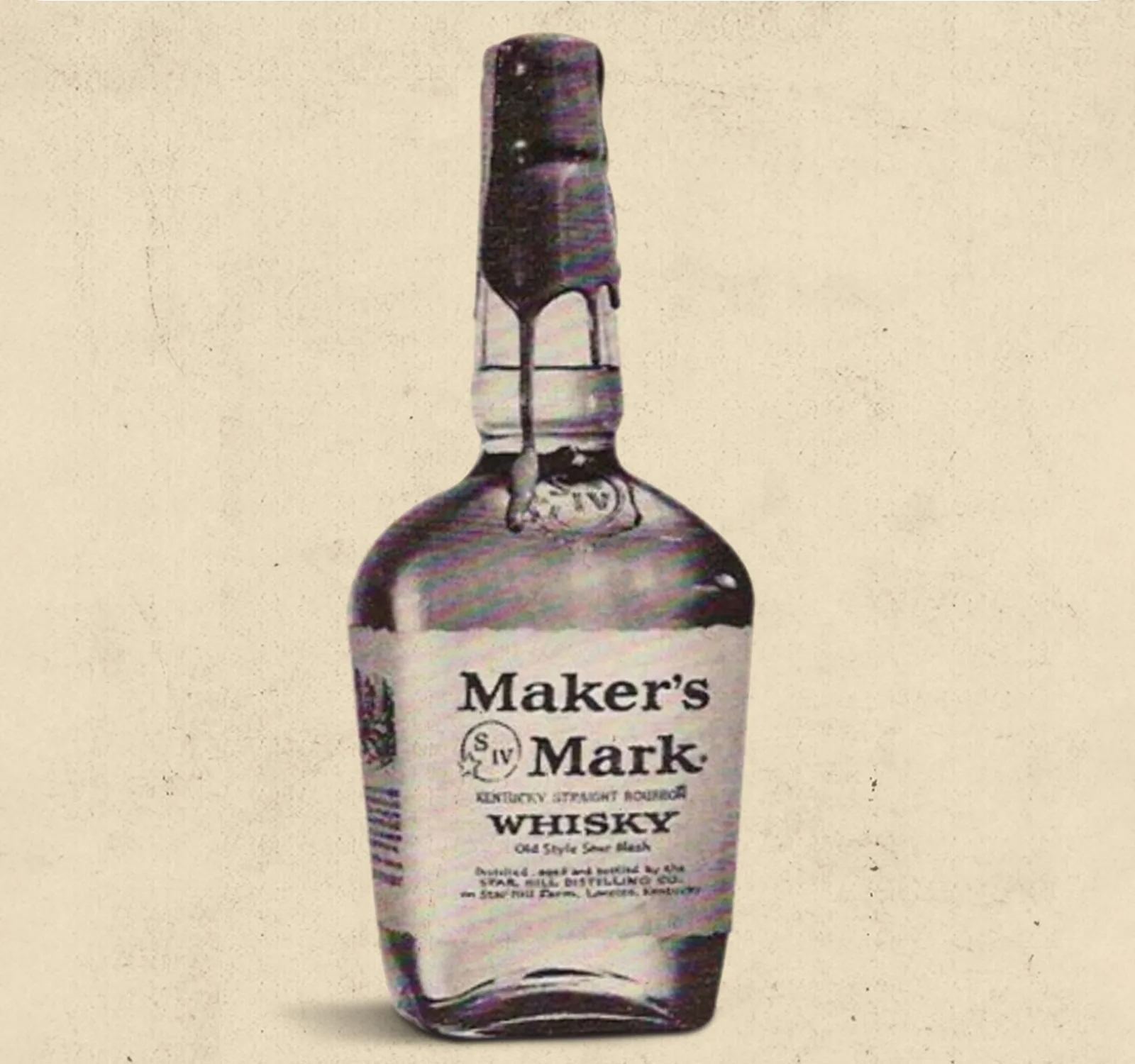 Burn Recipe Bottle Bourbon Whisky Makers Mark