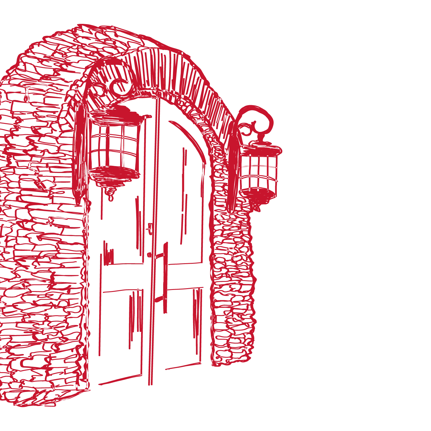 door illustration makers mark