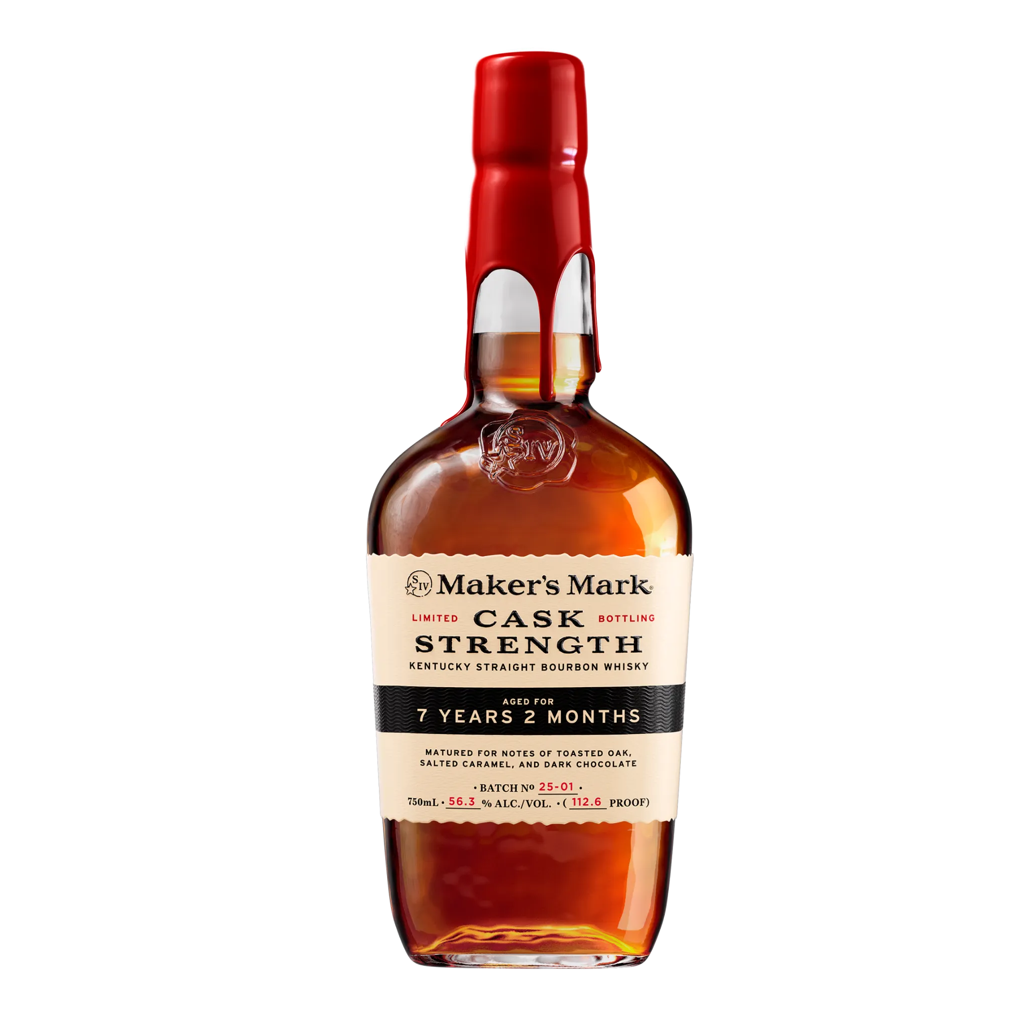 Maker's Mark Cask Strength Bourbon Whiskyのボトル画像