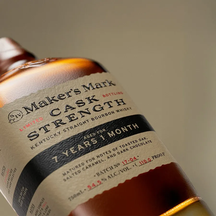 MM cask strength bottle