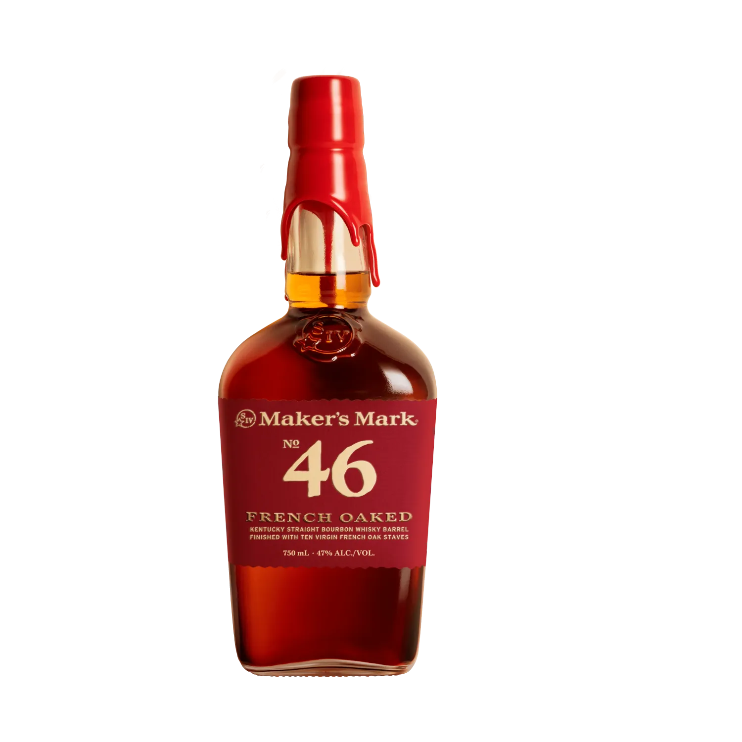 Makers french oak bourbon bottle image
