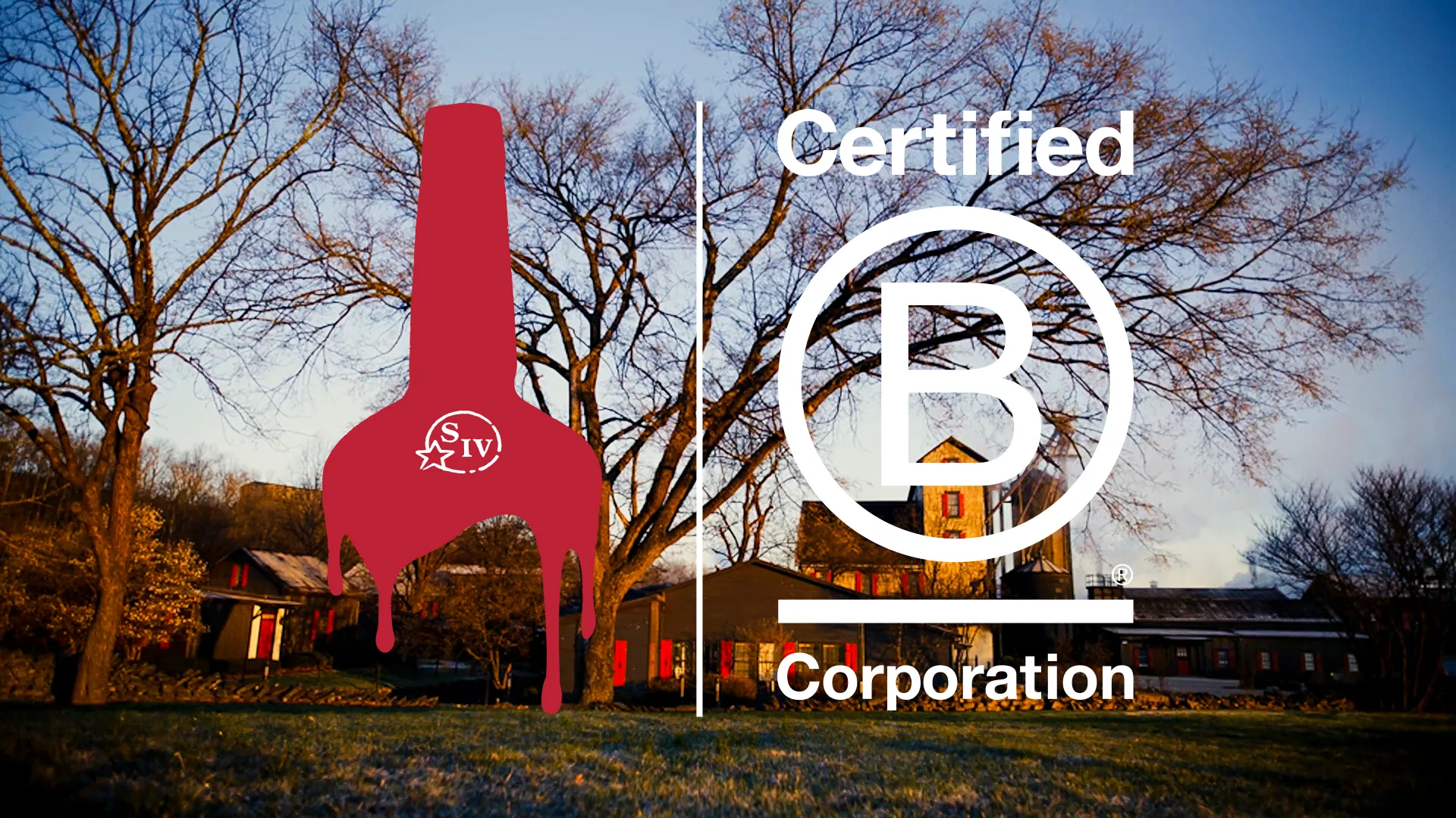 Maker's Mark "Certified B" corporation logo and seal